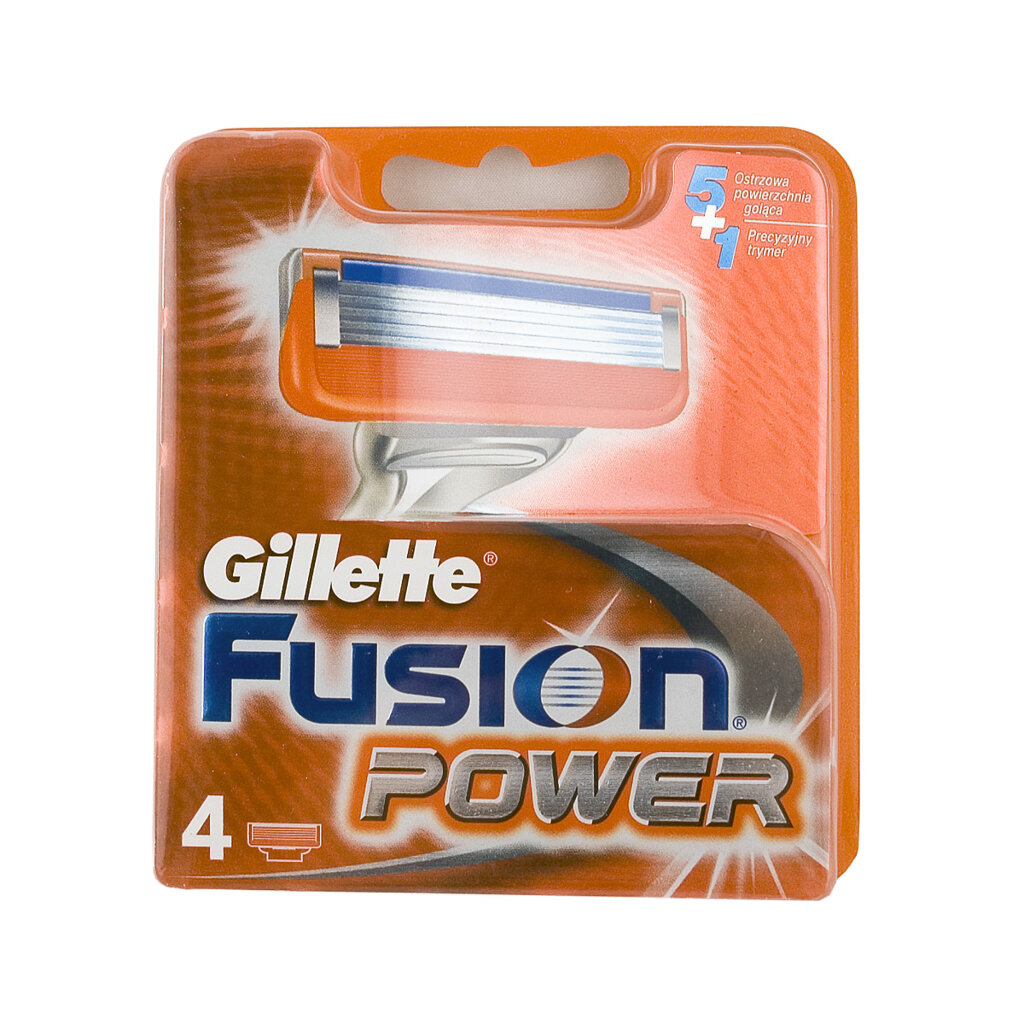 Gillette Fusion Power ricambio lamette per rasoio 4 pz - Casa del