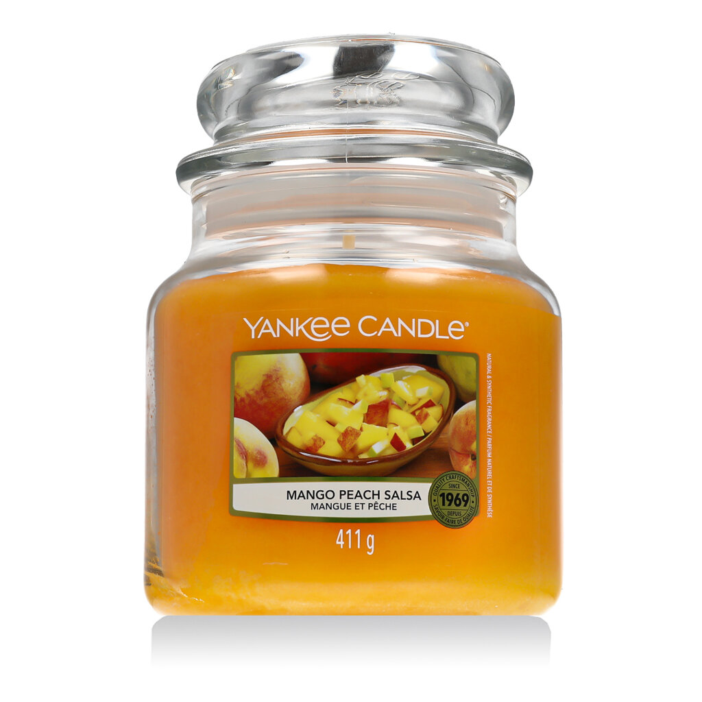 Yankee Candle Set regalo | 1 scaldavivande in ceramica | 1 candela non profumata |6 frutti esotici profumati