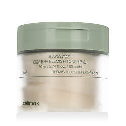 Celimax Ji Woo Gae Cica BHA Blemish Toner Pad 60 pz