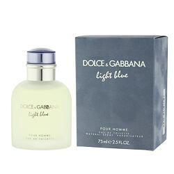 Dolce & Gabbana Light Blue pour Homme Eau de Toilette (uomo) 75 ml