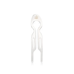Fiona Franchimon Nº 1 Hairpin Steel (White Gold Finish) 1 pz