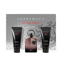 Afnan Supremacy Not Only Intense Estratto di profumo 100 ml + balsamo dopobarba 150 ml + gel doccia 