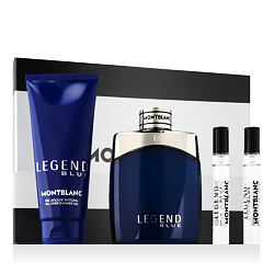 Montblanc Legend Blue EDP 100 ml + Gel doccia 100 ml + EDP MINI 2 x 7,5 ml