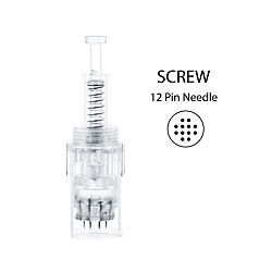 BBmessopen 12 Pin Needle Cartridges (Screw) 1 pz