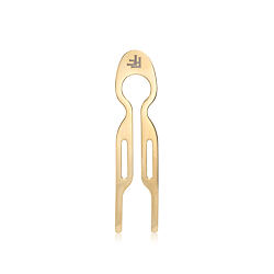 Fiona Franchimon Nº 1 Hairpin Steel (Yellow Gold Finish) 1 pz