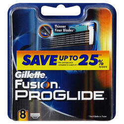 Gillette Fusion Proglide razoi 8 pz M