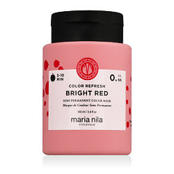 Maria Nila Colour Refresh Semi-permanent maschera per capelli con pigmenti colorati Bright Red 100 m
