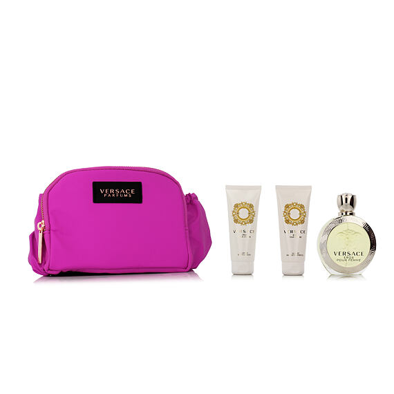 Versace Eros pour Femme EDT 100 ml + gel doccia 100 ml + Latte corpo 100 ml + Trouss