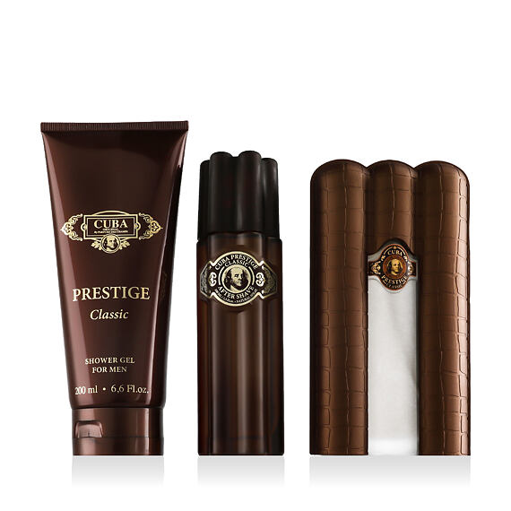 Cuba Prestige EDT 90 ml + Dopobarba 100 ml + gel doccia 200 ml
