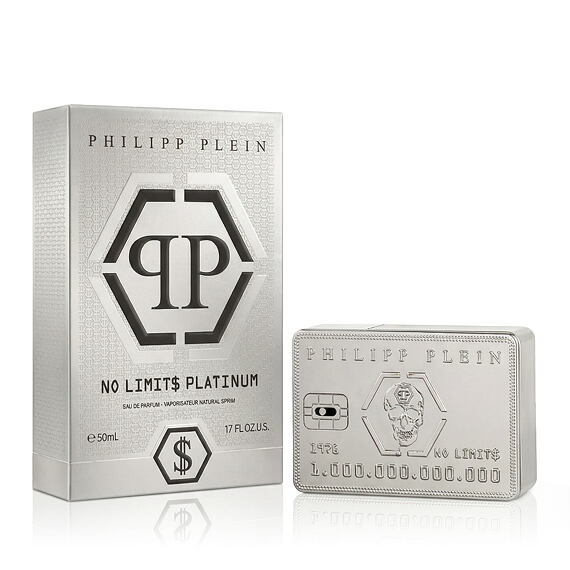 Philipp Plein No Limit$ Platinum Eau de Parfum (uomo) 50 ml