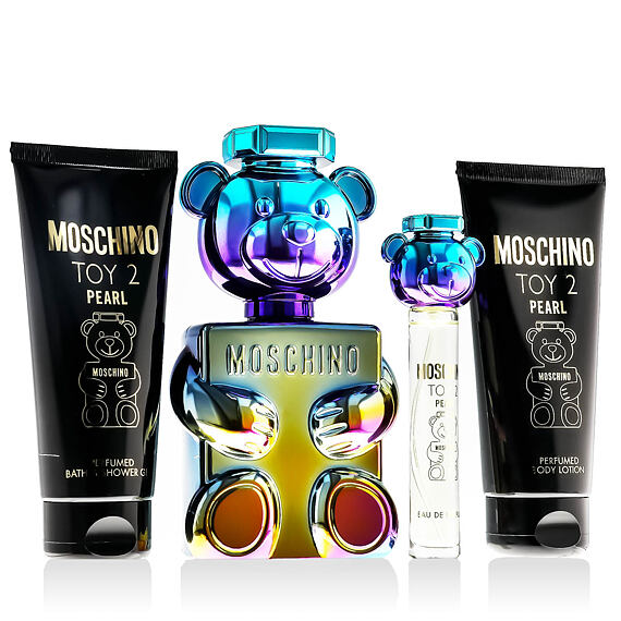 Moschino Toy 2 Pearl EDP 100 ml + EDP MINI 10 ml + latte per il corpo 100 ml + gel doccia 100 ml