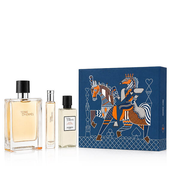Hermès Terre D'Hermès EDT 100 ml + EDT 15 ml + Gel doccia 40 ml