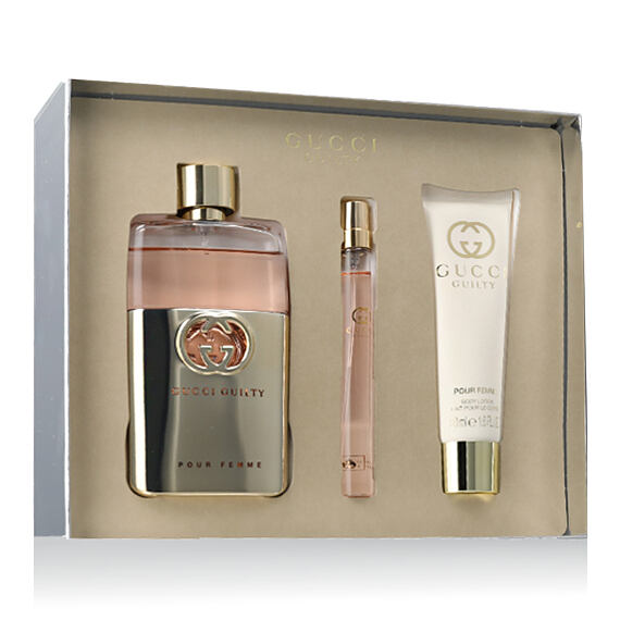 Gucci Guilty Pour Femme EDT 90 ml + EDT MINI 10 ml + Latte corpo 50 ml