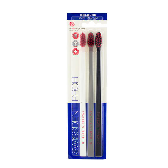 Swissdent Colours Soft-Medium 3 pz