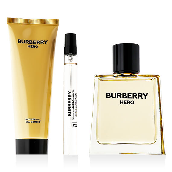 Burberry Hero EDT 100 ml + EDT MINI 10 ml + gel doccia 75 ml