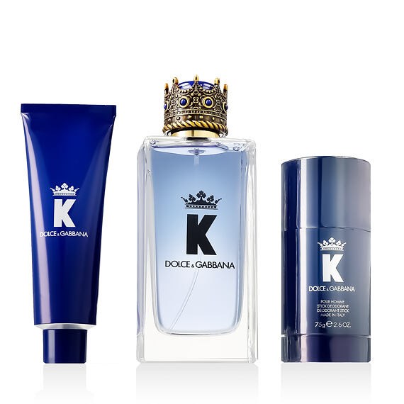 Dolce & Gabbana K pour Homme EDT 100 ml + DST 75 g + gel doccia 50 ml