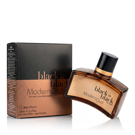 Nuparfums Black Is Black Modern Oud Eau de Toilette (uomo) 100 ml
