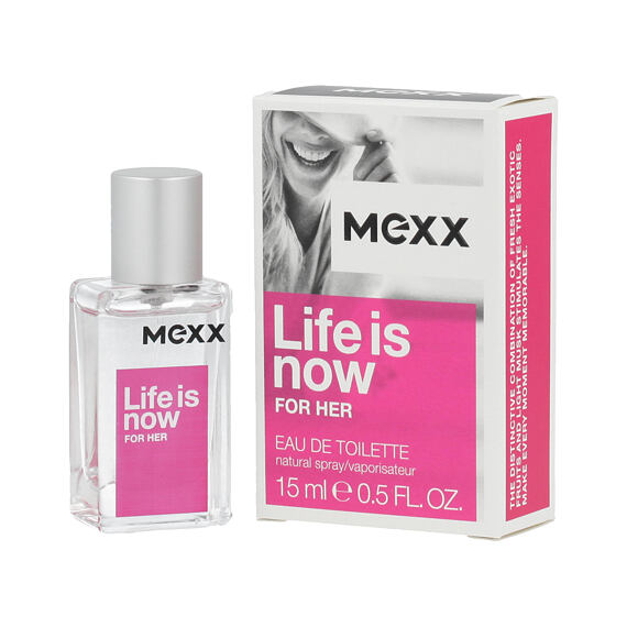 Mexx Life is Now for Her Eau de Toilette (donna) 15 ml