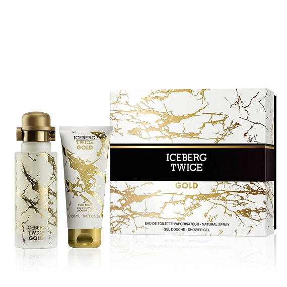 Iceberg Twice Gold EDT 125 ml + gel doccia 100 ml