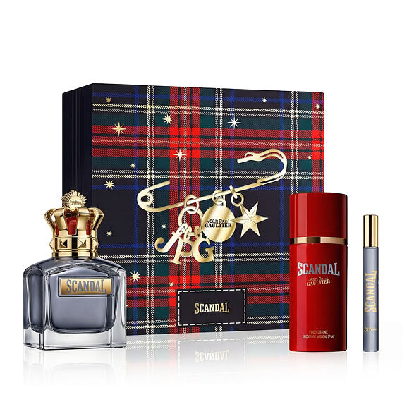 Jean Paul Gaultier Scandal Pour Homme EDT 100 ml + EDT MINI 10 ml + DEO spray 150 ml