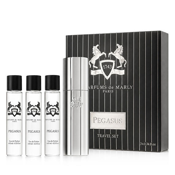 Parfums de Marly Pegasus EDP MINI 3 x 10 ml + Custodia per profumo