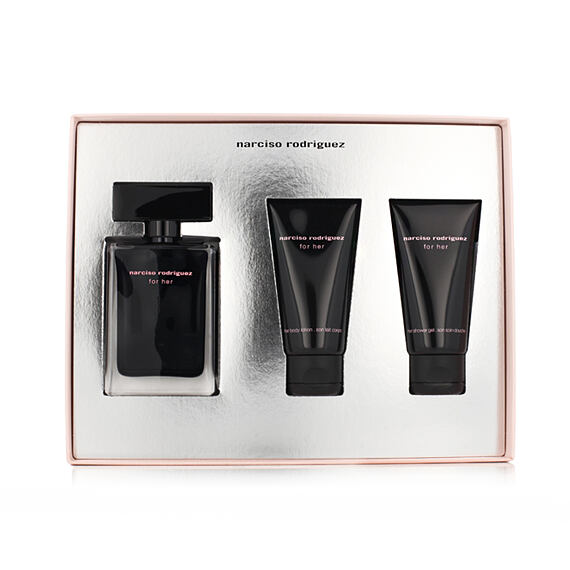 Narciso Rodriguez For Her EDT 50 ml + gel doccia 50 ml + Latte corpo 50 ml
