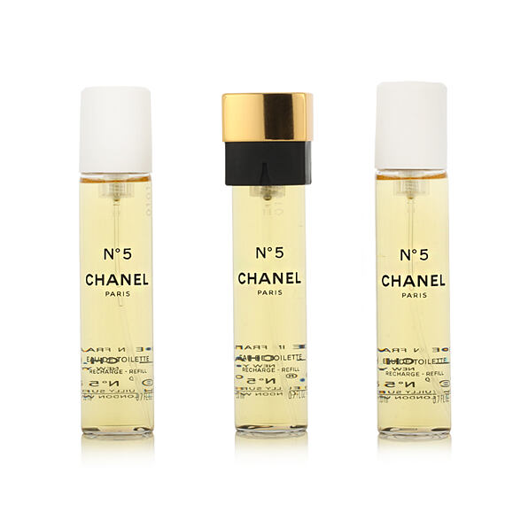 Chanel No 5 EDT ricarica 3 x 20 ml per spray tascabile W