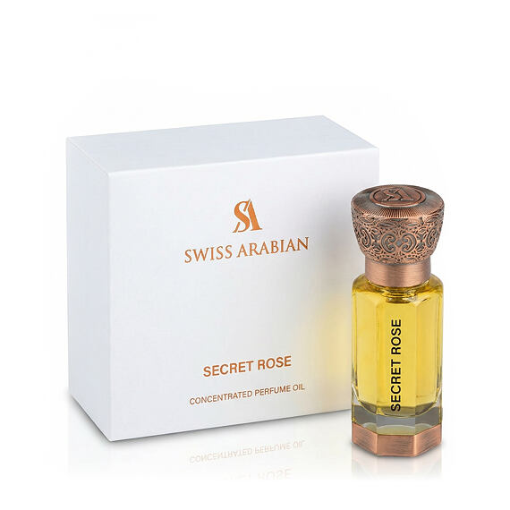 Swiss Arabian Secret Rose profumo di olio essenziale (unisex) 12 ml