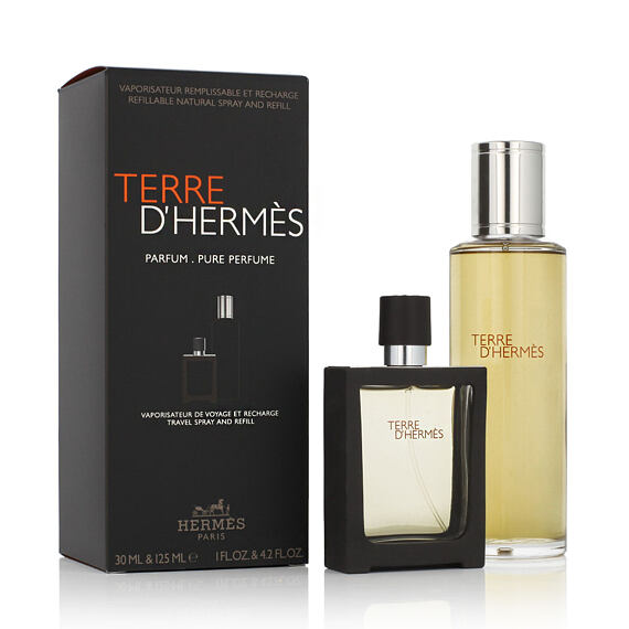 Hermès Terre D'Hermès Parfum Ricaricabile 30 ml + Parfum Ricarica 125 ml (uomo)