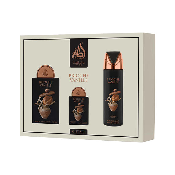 Lattafa Pride Brioche Vanille EDP 100 ml + EDP 20 ml + DEO spray 200 ml