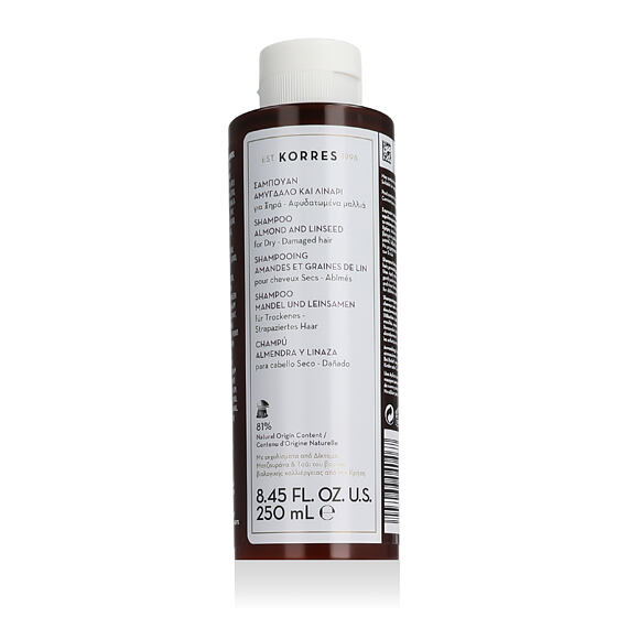 Korres Almond And Linseed Shampoo 250 ml