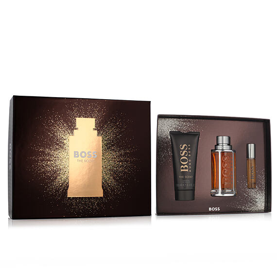 Hugo Boss Boss The Scent For Him EDT 100 ml + EDT MINI 10 ml + gel doccia 100 ml