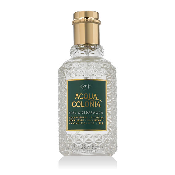 4711 Acqua Colonia Yuzu & Cedarwood Eau de Cologne (unisex) 50 ml