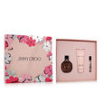Jimmy Choo Jimmy Choo EDP 100 ml + EDP MINI 7,5 ml + Latte corpo 100 ml - Pink and Silver Flowers Cover