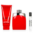 Montblanc Legend Red EDP 100 ml + EDP MINI 7.5 ml + Gel doccia 100 ml - Black Cover