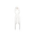 Fiona Franchimon Nº 1 Hairpin Steel (White Gold Finish) 1 pz