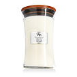 WoodWick Large Hourglass Candles Candela profumata 610 g - White Teak