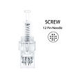 BBmessopen 12 Pin Needle Cartridges (Screw) 1 pz