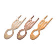 Fiona Franchimon Nº 1 Hairpin Paris Collection (Satin Sand, Smooth Caramel, Soft Beige) 3 Pz