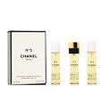 Chanel No 5 EDT ricarica 3 x 20 ml per spray tascabile W
